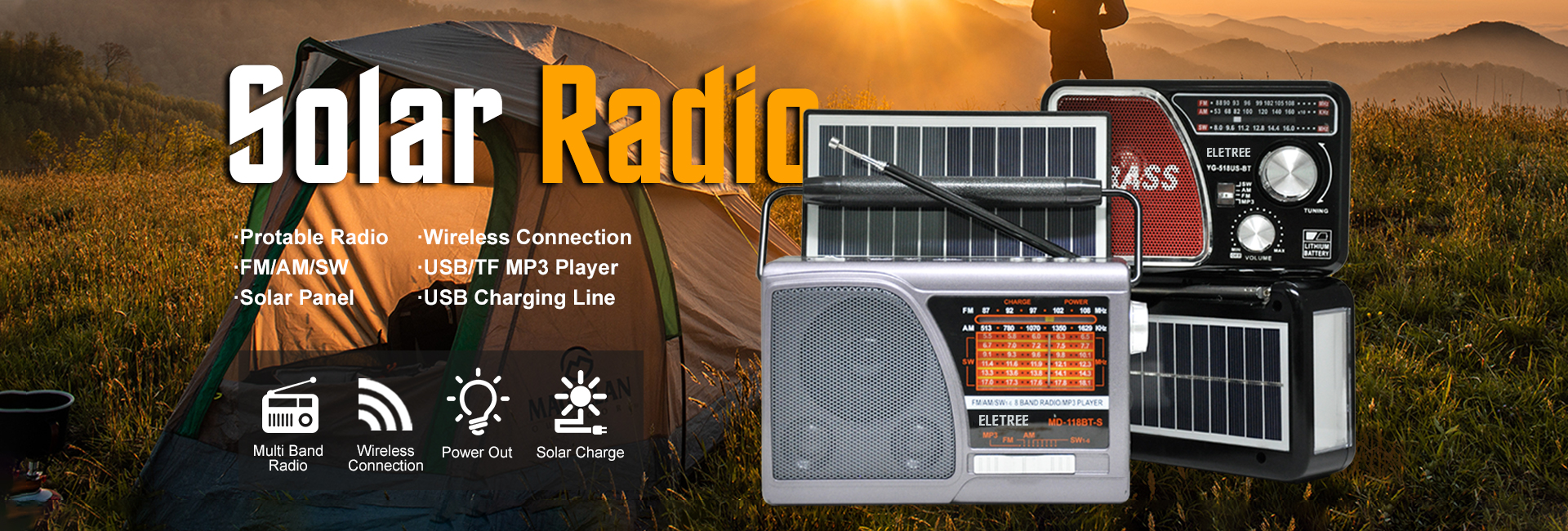 Protable Solar Radio