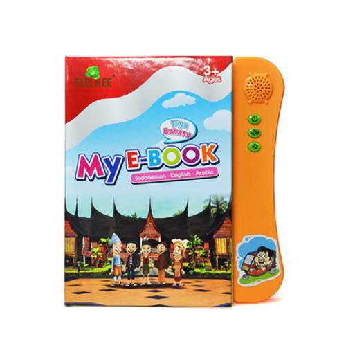 ELETREE E-book/Sound book ELB-09 Indonesia  English sound book touch book 