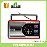 M-U41X-bass caixa de som fm retro alarm clock radio