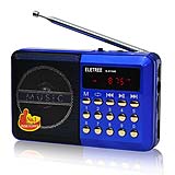 ELETREE EL-011UAR mini pocket digital fm radio with usb and tf card speaker