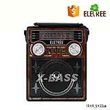 HOT SELL Portable retro Radio AM/FM/SW AC usb radio with color light XB-1053URT