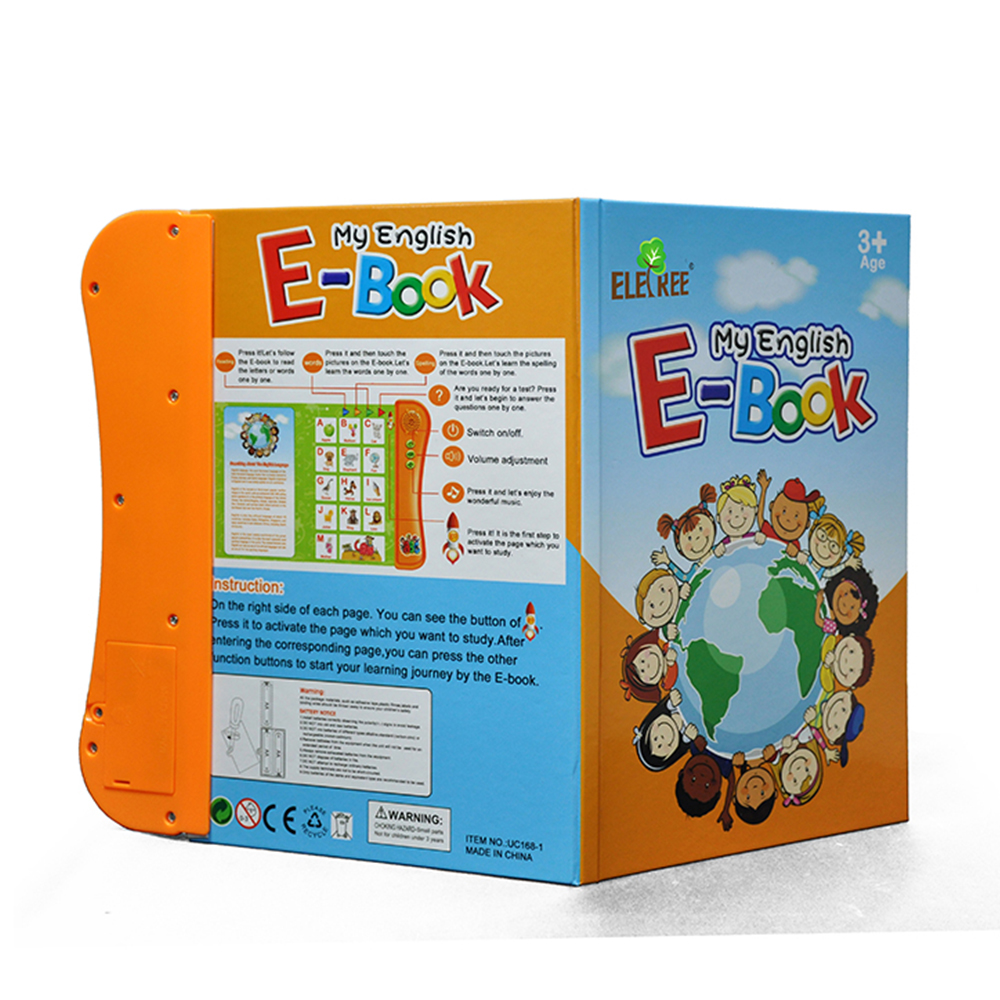 ELB-042018 best gift Children Talking English Sound ABC Books for kids