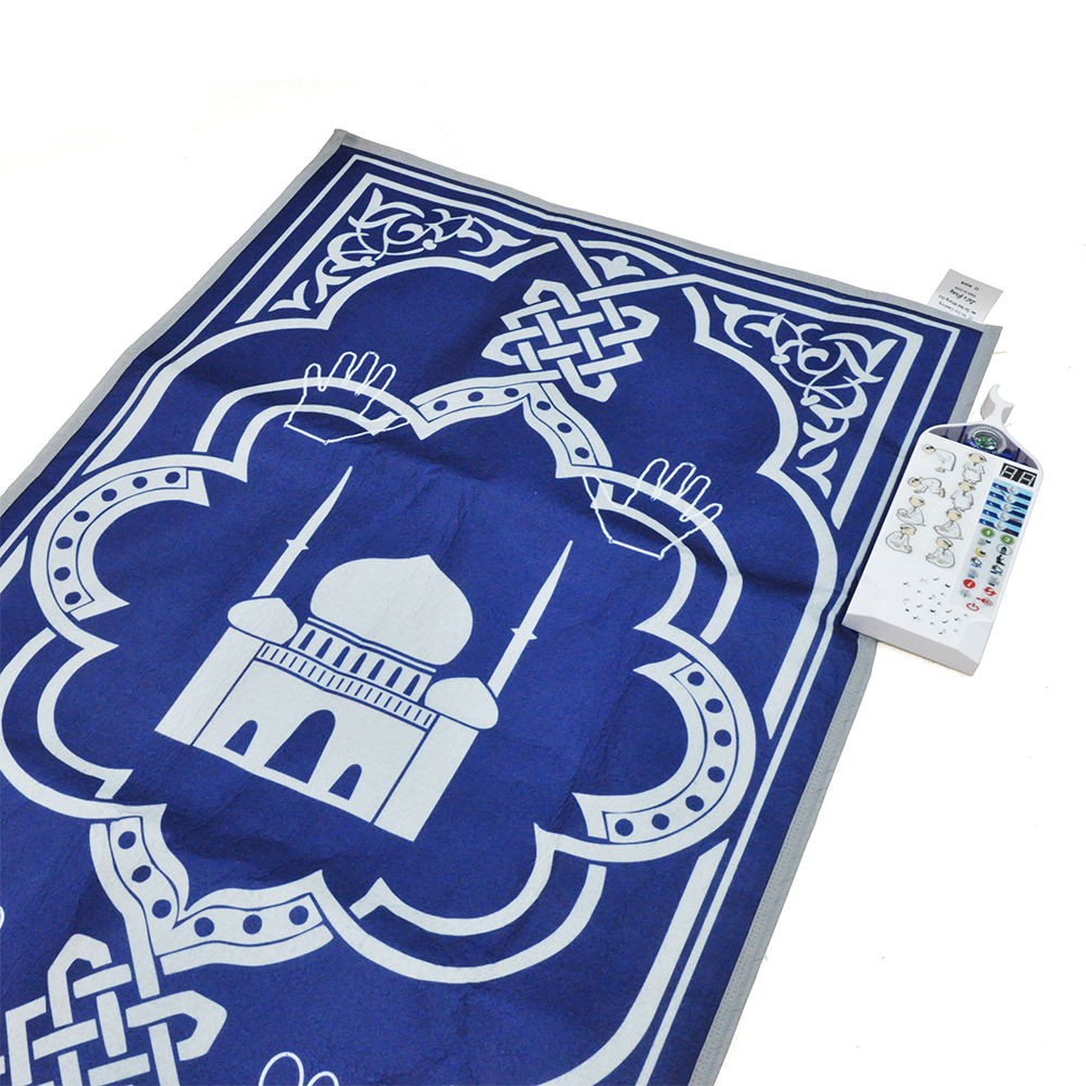 ELETREE beautiful design stock muslim interactiveELP-01i e sejadah mosque educational prayer mat carpet for kids