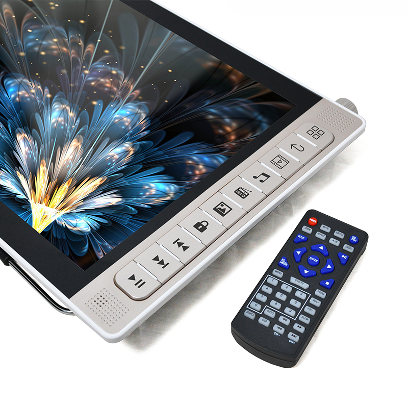 EL-988-New model arrived 14.1inch portable mp4 DVD player with tv/av in/e-book/video