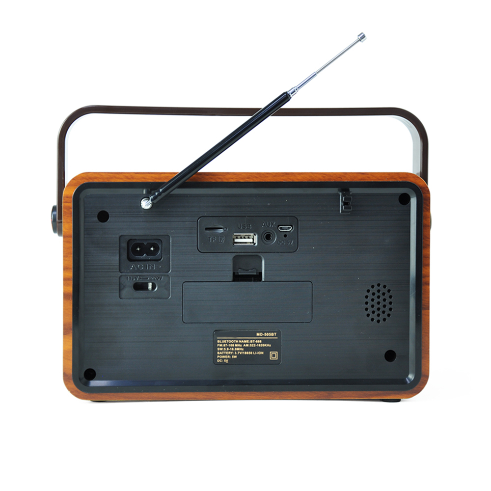 Portable vintage emergency broadcasting equipment usb sd card reader speaker other transmitter 3 way am fm sw radio 505