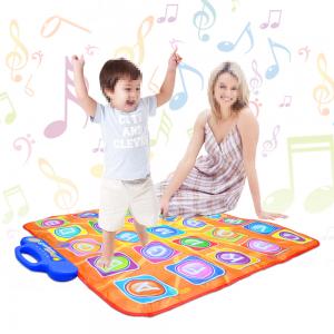 Dancing Challenge family kids electronic touch sensitive musical carpet tv game dance pad mats wireless consumer electronics