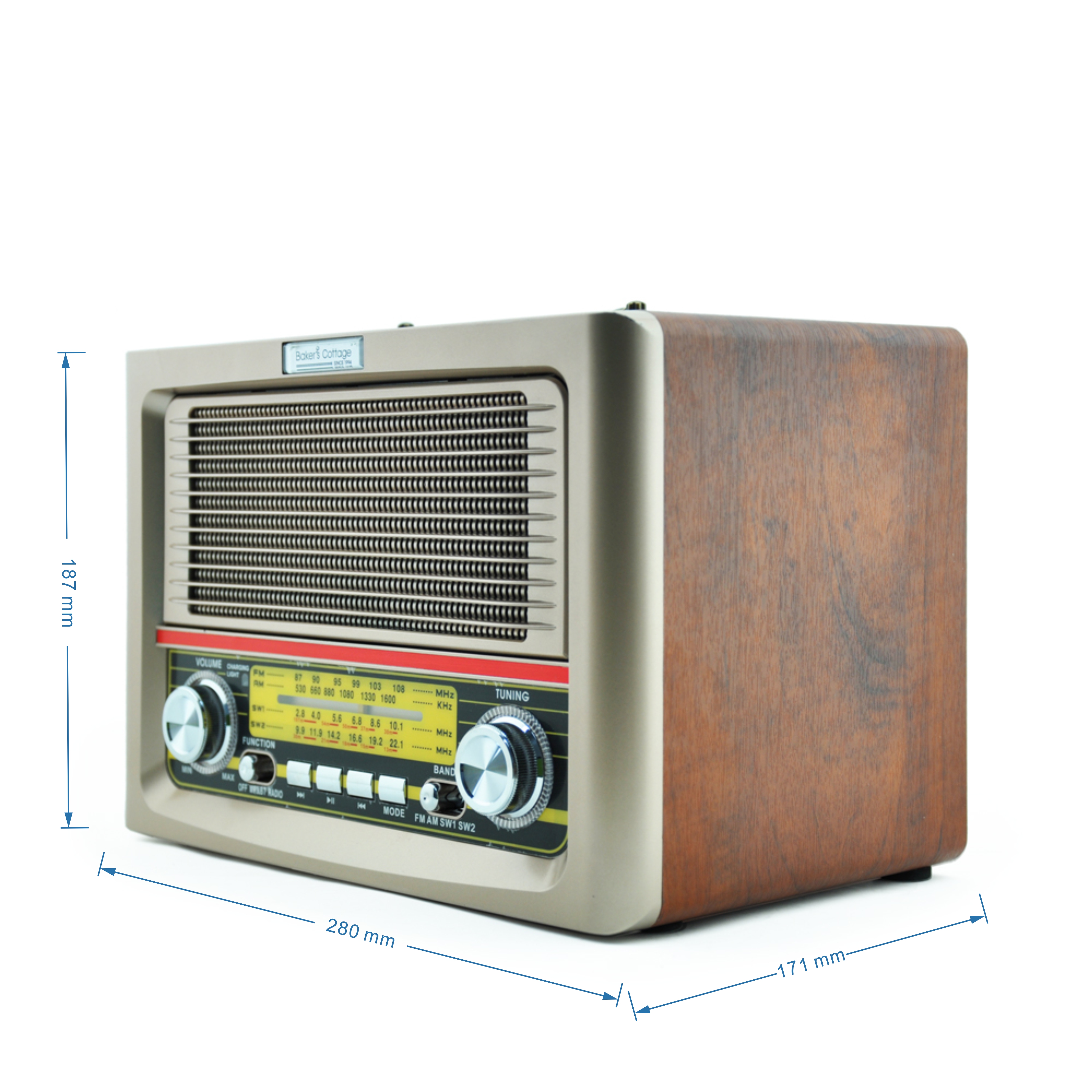 定制月饼盒收音机radio vintagefm radio fm radiomultiband radio