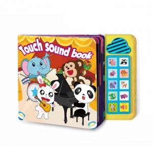 Children Custom Buttons Audio Animal Sound Book Baby My First Year Learning English Language Board Book