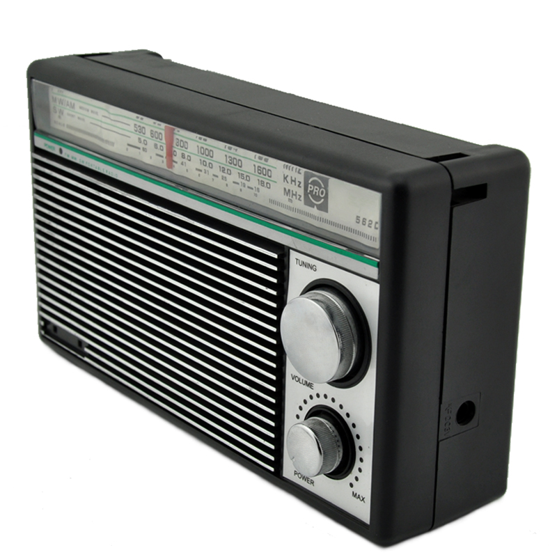 Sans Marque Radio portable avec batterie - MP3, USB, microSD, AM/FM/SW3 à  prix pas cher