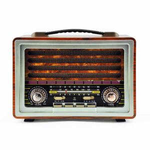 MEIER FM/AM/SW RADIO WOODEN RADIO M-2021BT