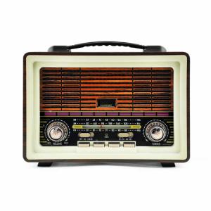 MEIER RETRO RADIO WOODEN RADIO M-2023BT