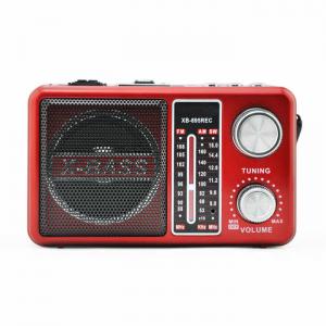 WAXIBA PORTABLE RADIO WITH TORCH LIGHT XB-895REC